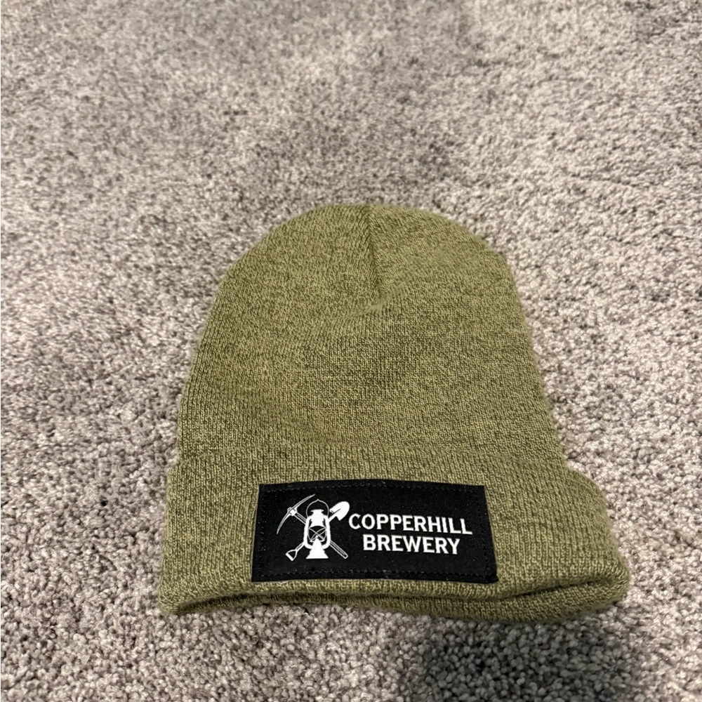 Copperhill Brewery Olive Beanie